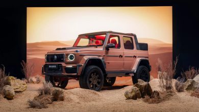 غول آفرودی مرسدس، بدون سقف شد