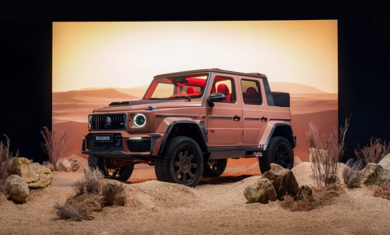 غول آفرودی مرسدس، بدون سقف شد