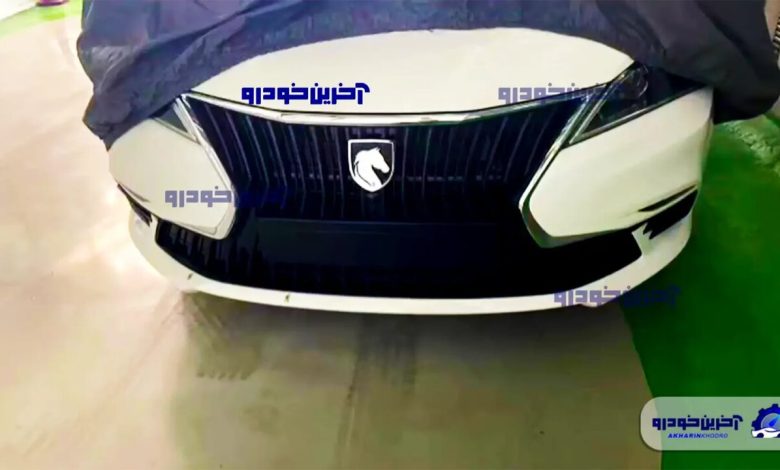 لوگوی جدید ایران‌خودرو نصب شد / عکس