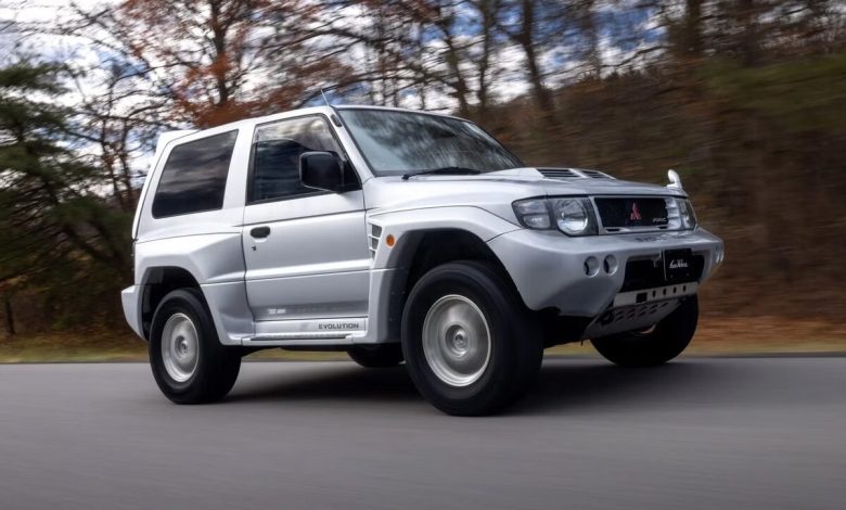 میتسوبیشی پاجرو با قدرت و طراحی استثنایی، به حراجی می‌رود /عکس