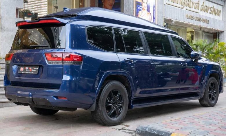 تویوتا لندکروز هندی / لیموزینی با کابین لوکس‌تر از رولزرویس!