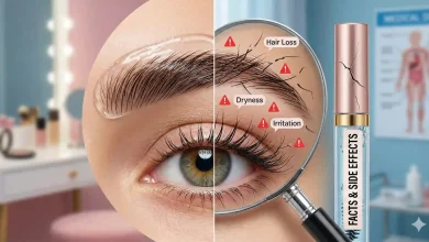 عوارض ژل ابرو