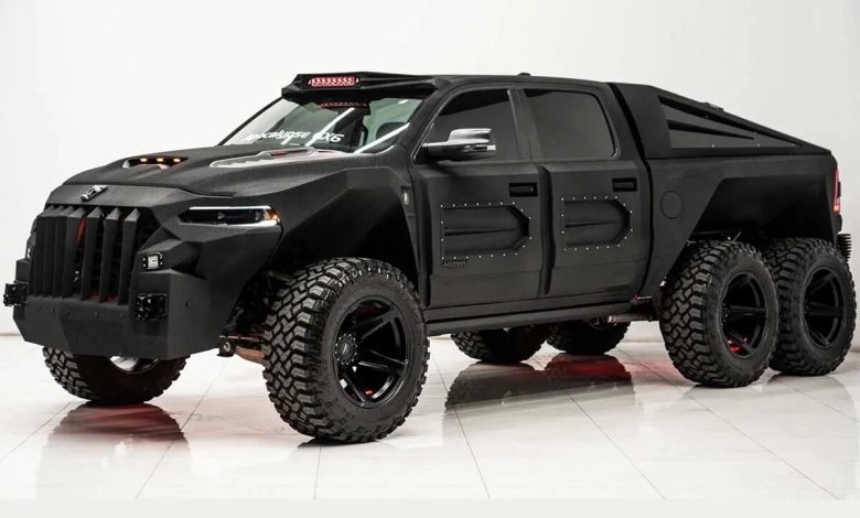 هیولای آخرالزمان آمریکایی با ۶ چرخ و قیمت نجومی