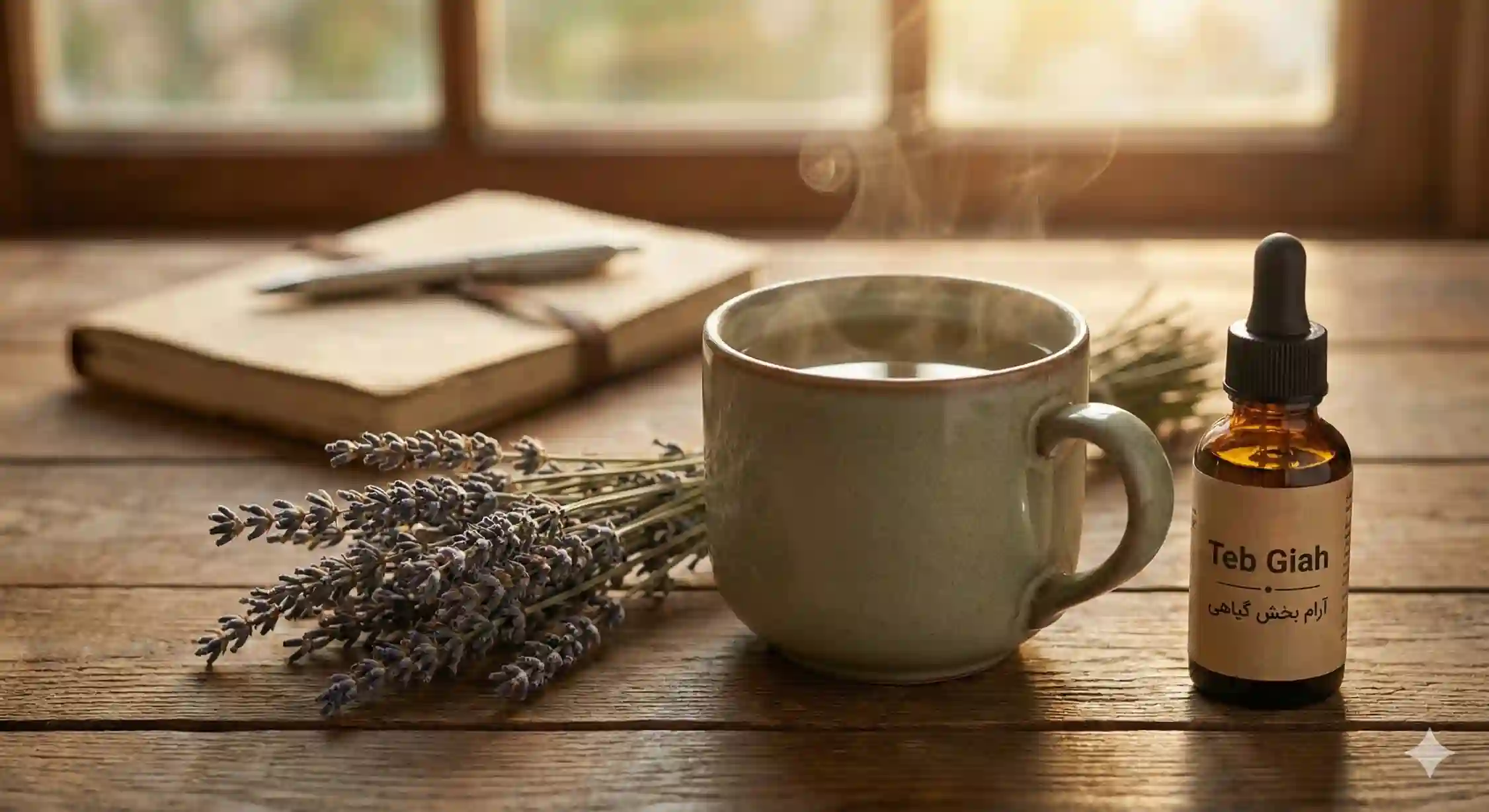 درمان گیاهی حمله پنیک با دمنوش‌های آرام‌بخش طب سنتی