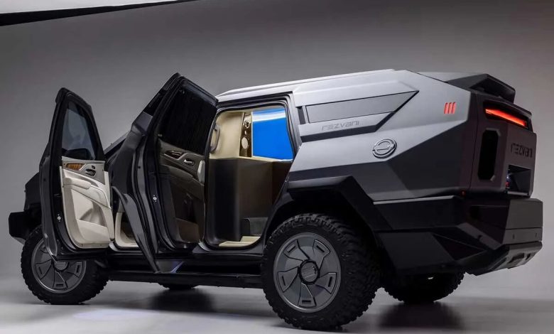 امکانات کادیلاک لیموزین در دل نفربر نظامی!