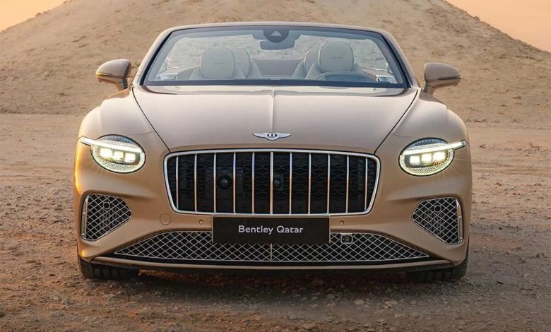 بنتلی خاص برای ادای احترام به غروب خلیج‌فارس