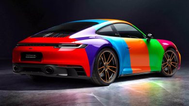 تغییر رنگ خودرو در لحظه / قدم بعدی پورشه در شخصی‌سازی