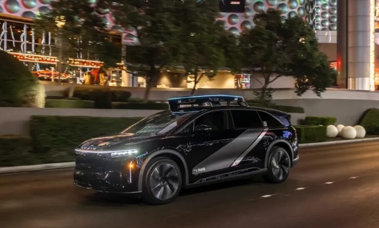 لوکس‌ترین تاکسی خودران جهان