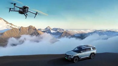 چشم سوم در آسمان / این خودروهای چینی پهپاد اختصاصی دارند!